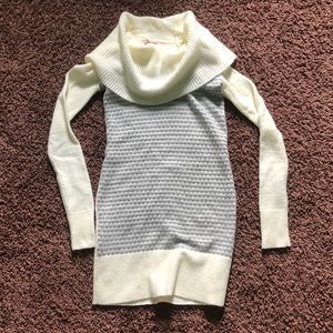 Candie’s Cowl Neck Long Sweater